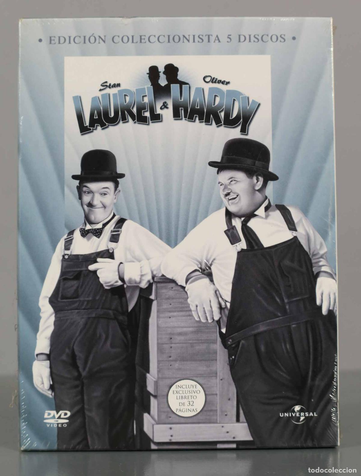 Kino: DVD. LAUREL HARDY. EDICI&Oacute;N COLECCIONISTA 5 DISCOS .PRECINTADO