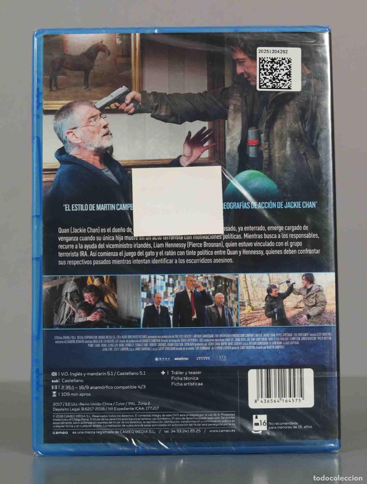 Cine: DVD. EL EXTRANJERO. PRECINTADO - Foto 2