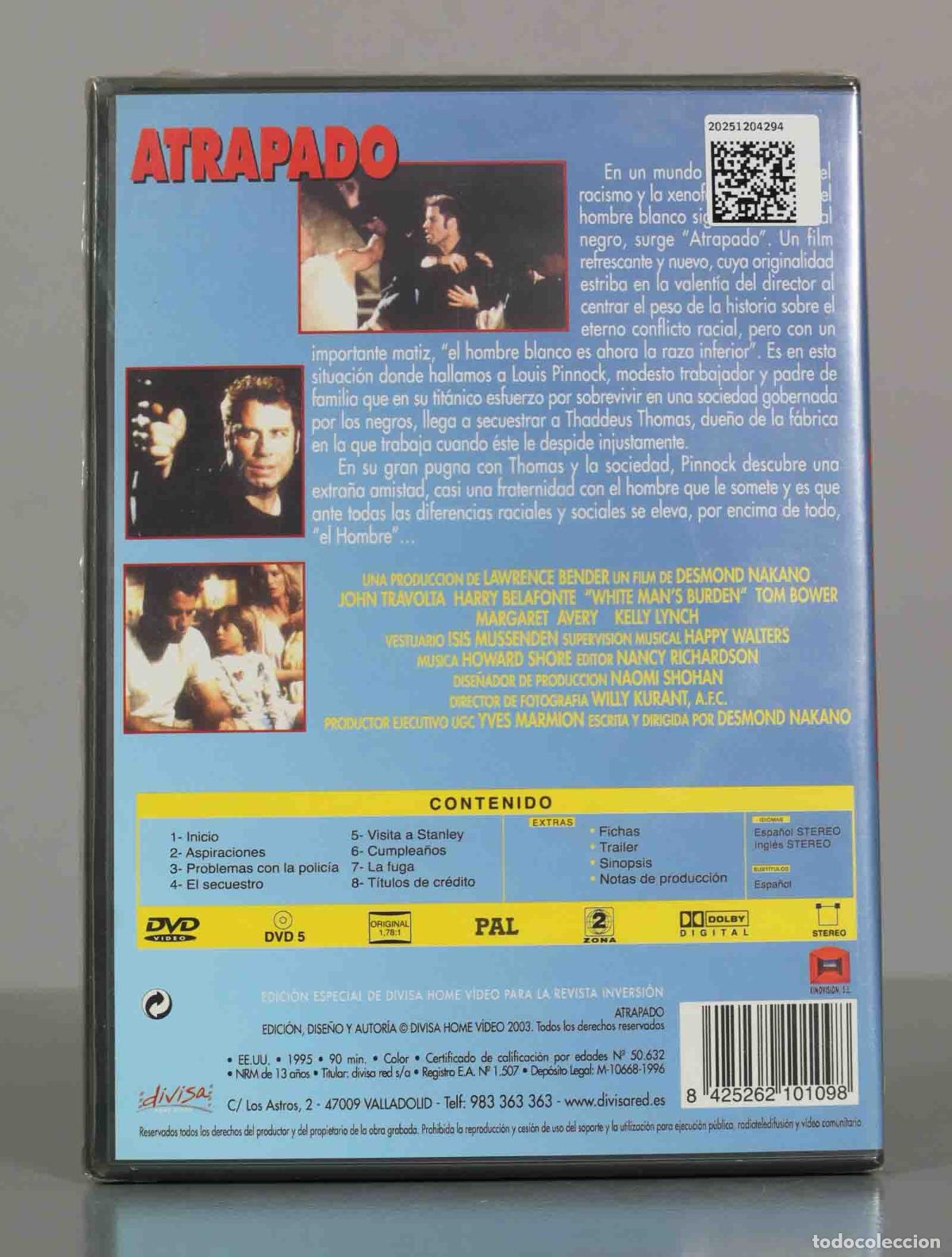 Cine: DVD. ATRAPADO. PRECINTADO - Foto 2