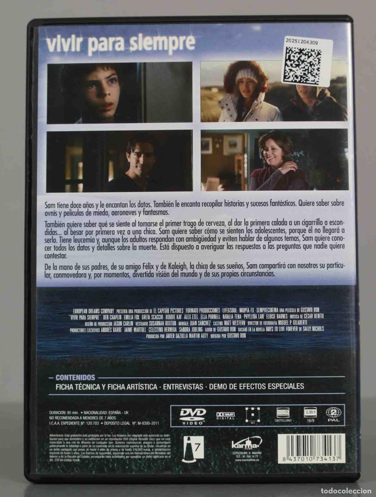 Cine: DVD. vivir para siempre - Foto 2