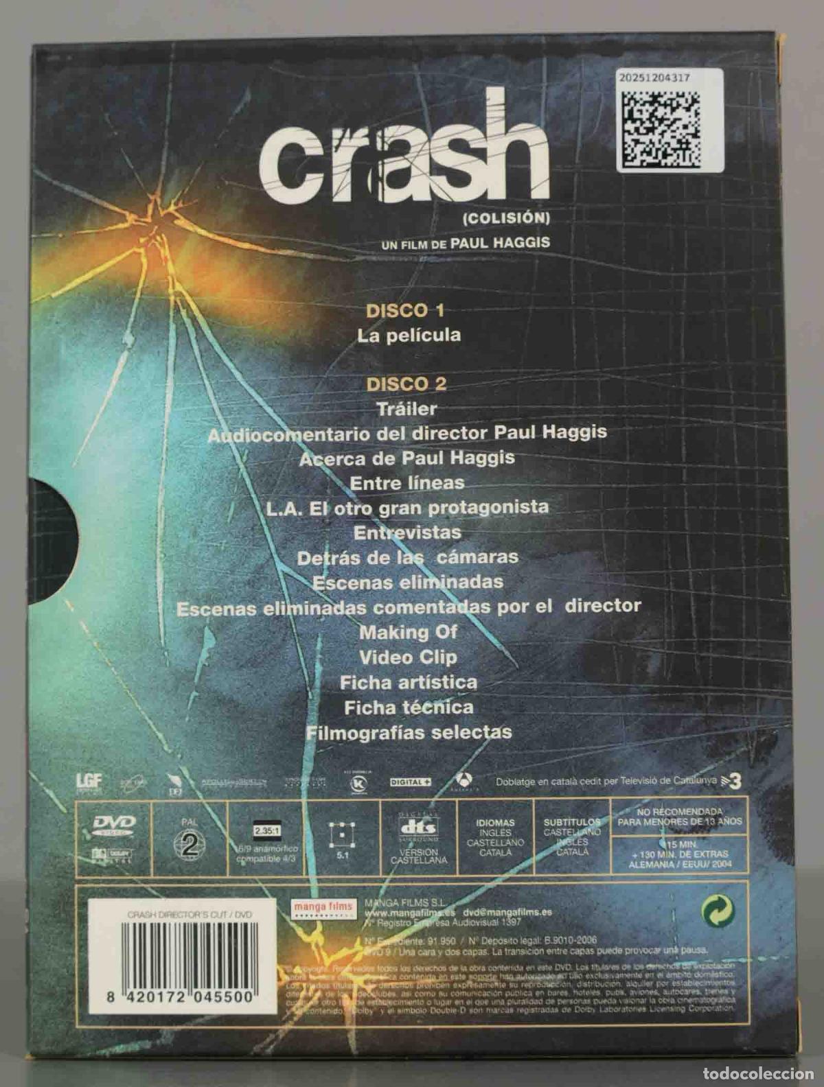 Cine: DVD. crash (COLISI&Oacute;N - Foto 2