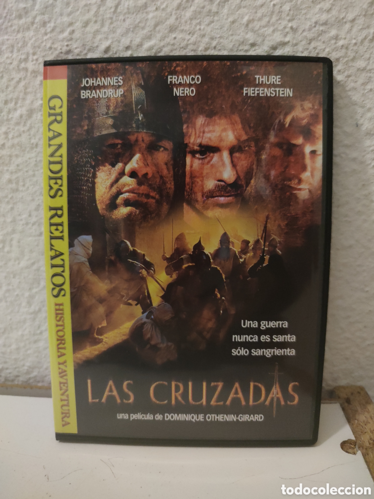 Cine: Dvd - Las cruzadas - Grandes relatos, historia y aventura - Caja fina - Franco Nero, A. Gassman