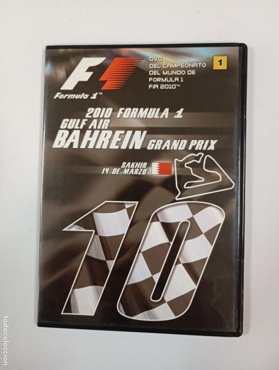 Cine: BAHREIN GRAND PRIX. 2010 F&Oacute;RMULA 1 DVD. TDKV142