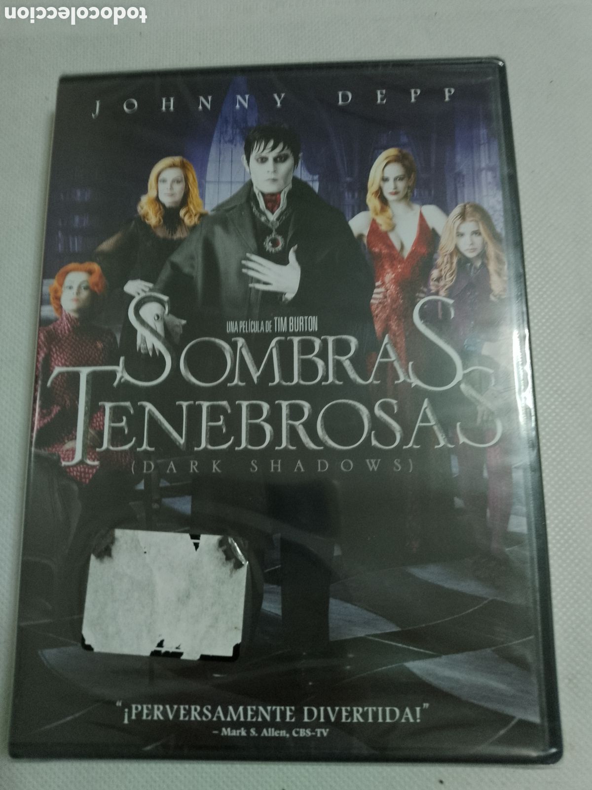 Cine: SOMBRAS TENEBROSAS - JOHNNY DEEEP - DVD NUEVO PRECINTADO