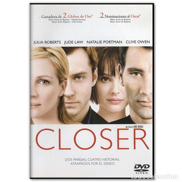 Cine: CLOSER Cegados por el deseo DVD (Drama, Rom&aacute;ntico)