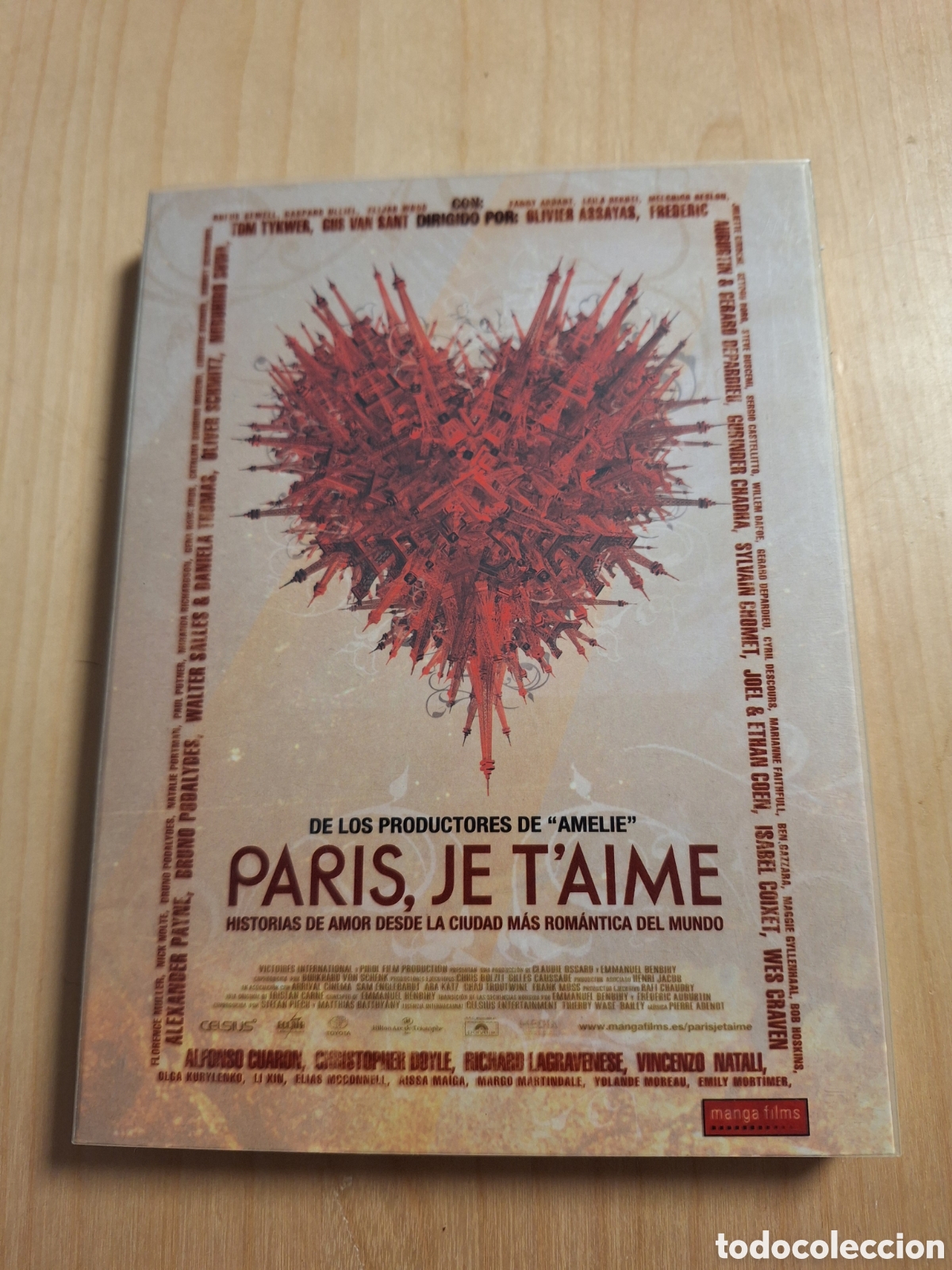 Cin&eacute;ma: RD70 paris je t'aime DVD SEGUNDAMANO