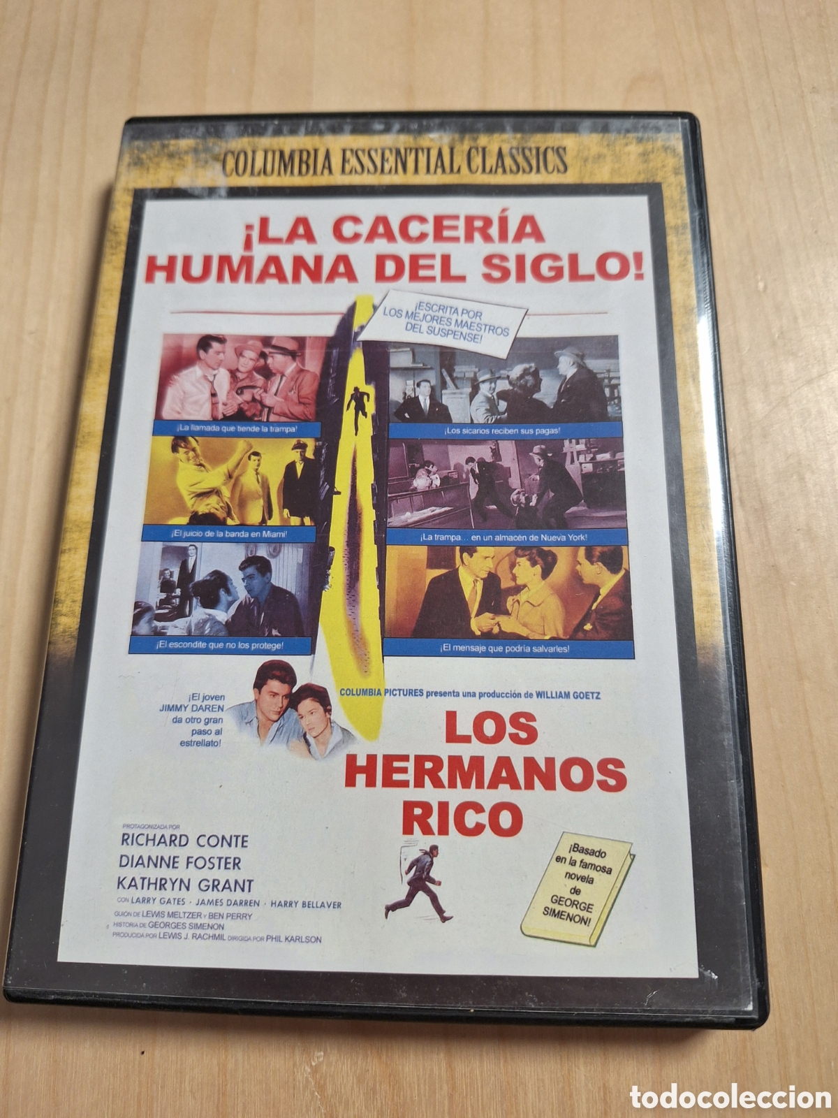 Cinema: RD71 los hermanos rico DVD SEGUNDAMANO