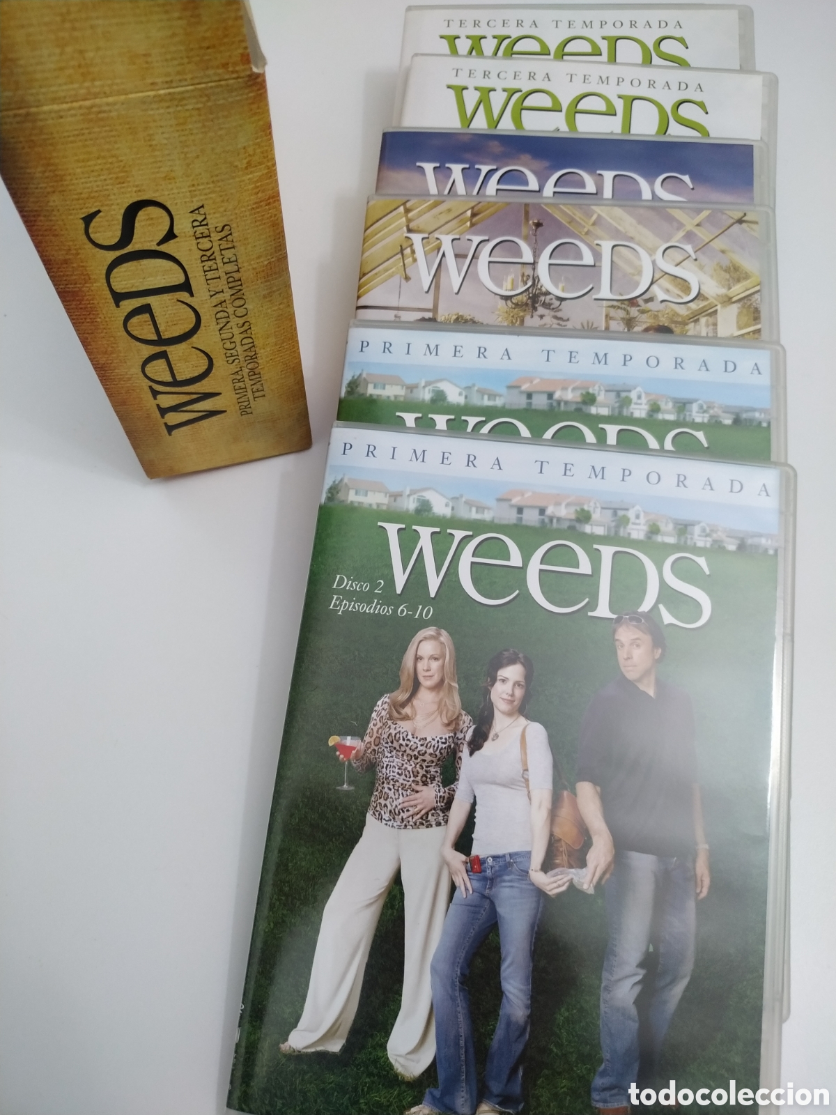 Cinema: ESTUCHE DVD, 3 temporadas WEEDS
