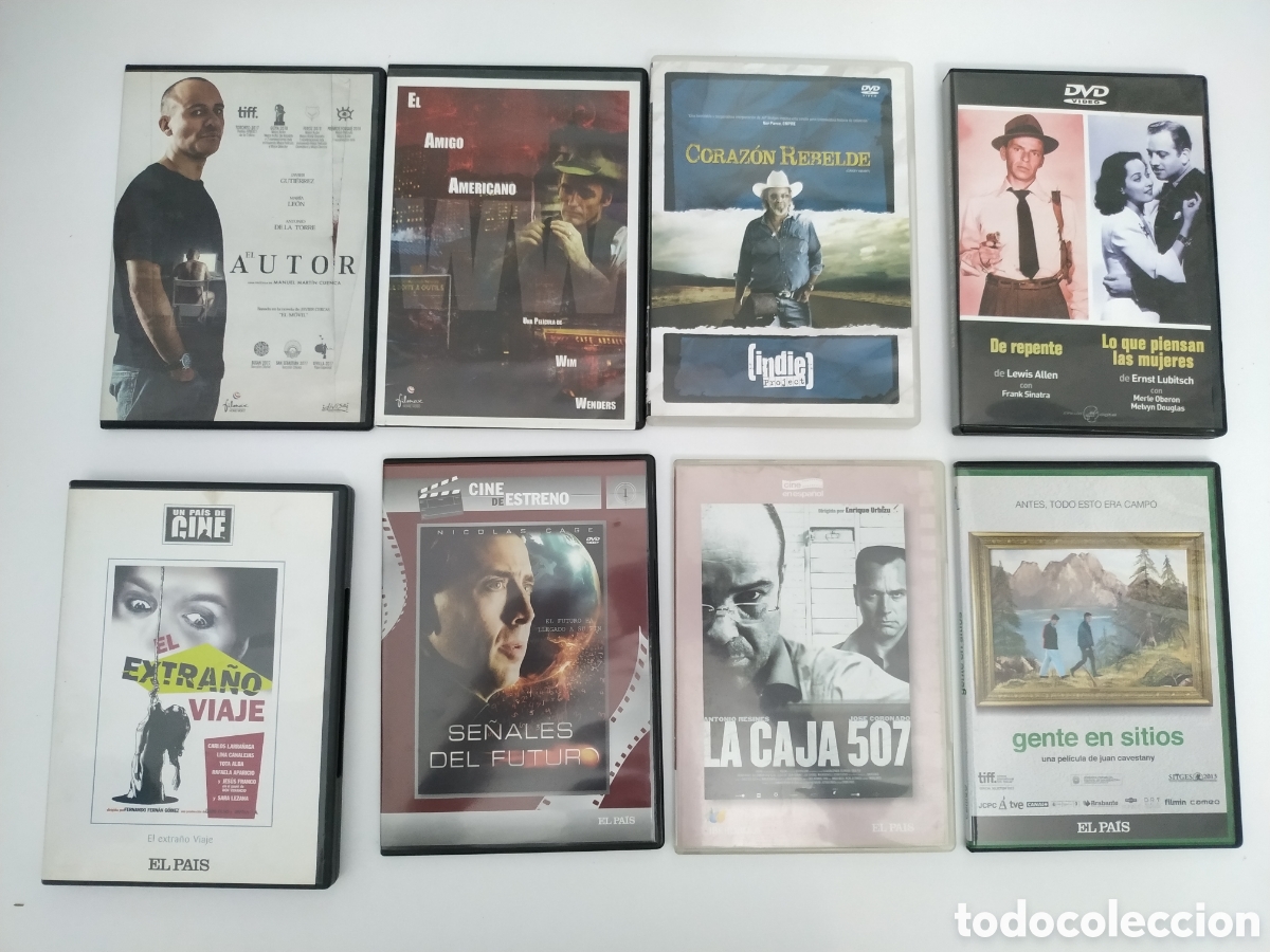 Cinema: DVD LOTE 8 PEL&Iacute;CULAS, VER T&Iacute;TULOS