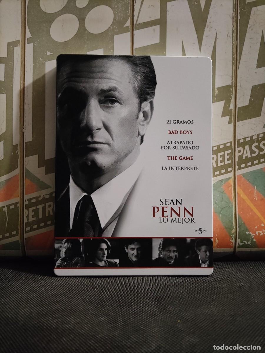 Kino: DVD Caja met&aacute;lica Sean Penn Lo mejor 5 discos (Discos como nuevos)