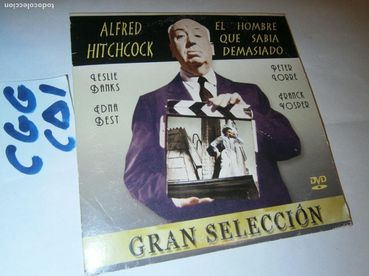 Cine: ANTIGUO DVD - EL HOMBRE QUE SABIA DEMASIADO