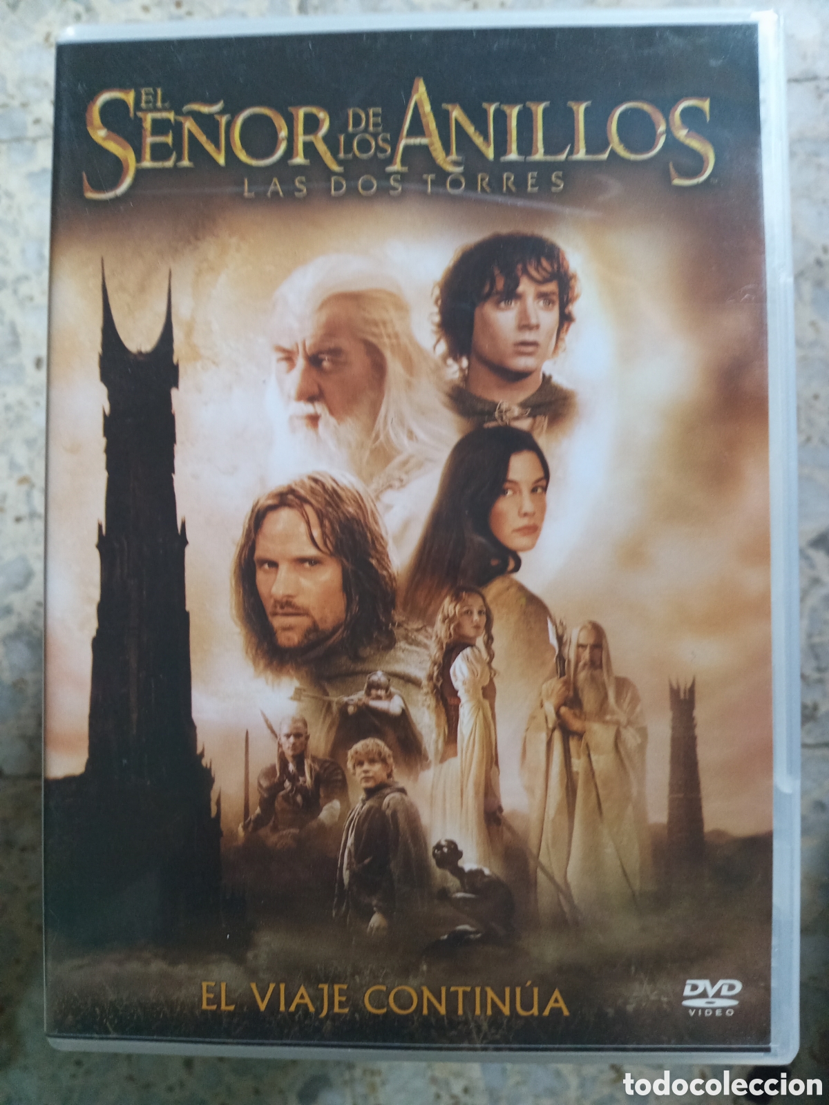 Cine: DVD EL SE&Ntilde;OR DE LOS ANILLOS LAS DOS TORRES EDICION 1 DVD