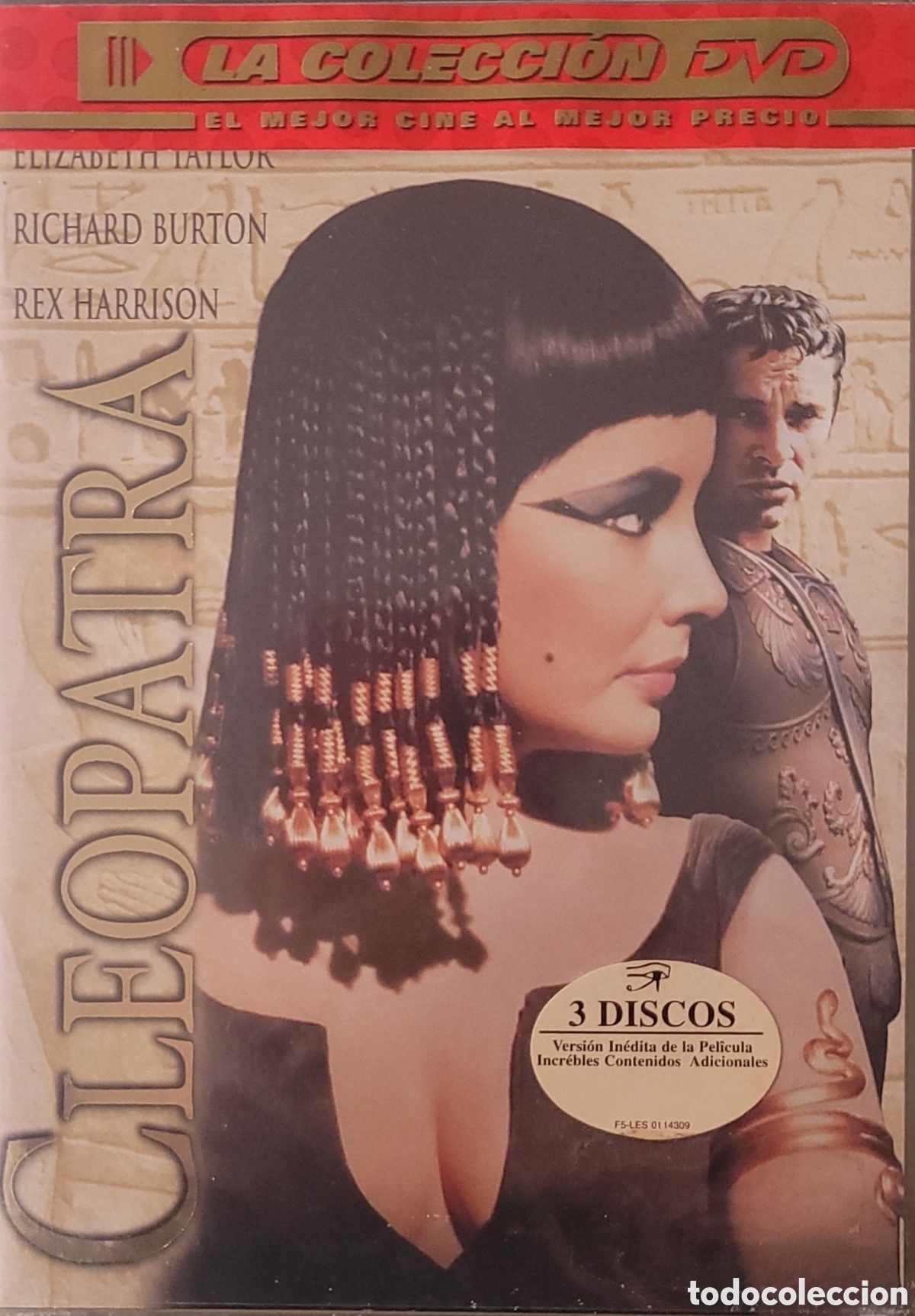 Cine: CLEOPATRA DVD 3 DISCOS - Foto 1