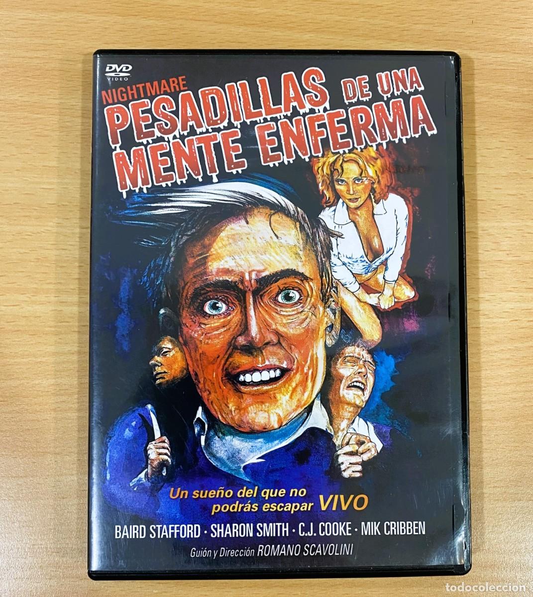 Cine: DVD CINE DE TERROR SLASHER CON GORE OCHENTERO - PESADILLAS DE UNA MENTE ENFERMA (1981)