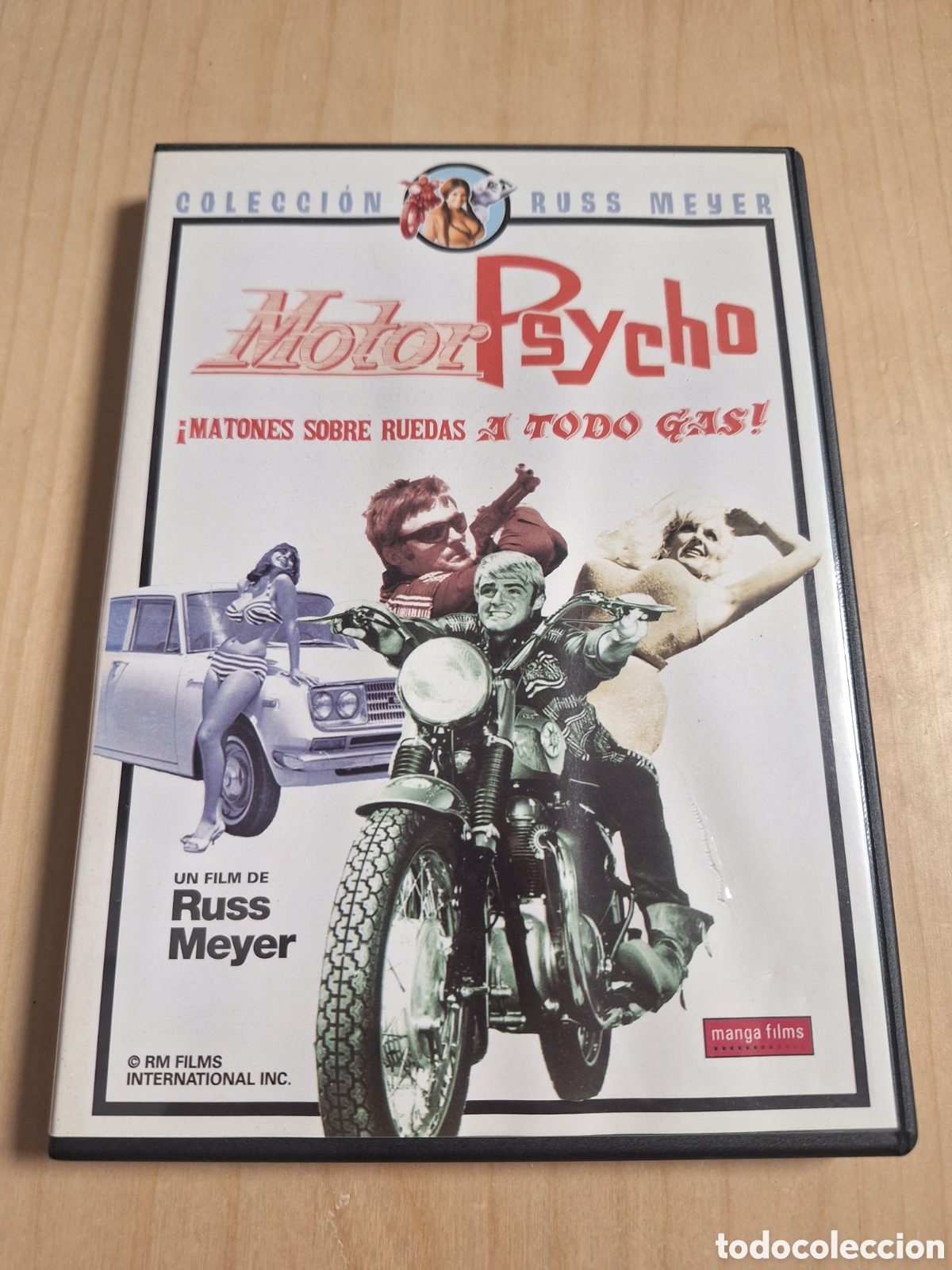Cine: RD77 motor psycho DVD SEGUNDAMANO