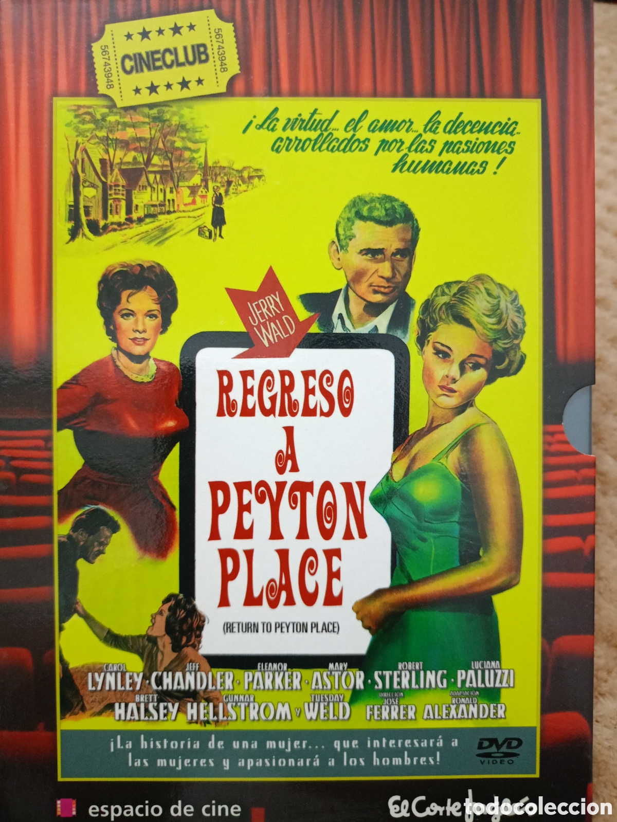 Cine: DVD regreso a peyton place - sin libreto