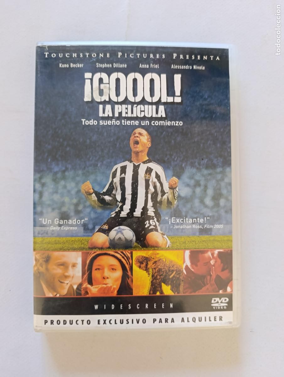 Cin&eacute;ma: DVD &iexcl;GOOOL! LA PELICULA - EDICION DE ALQUILER - LEER DESCRIPCION (L8)