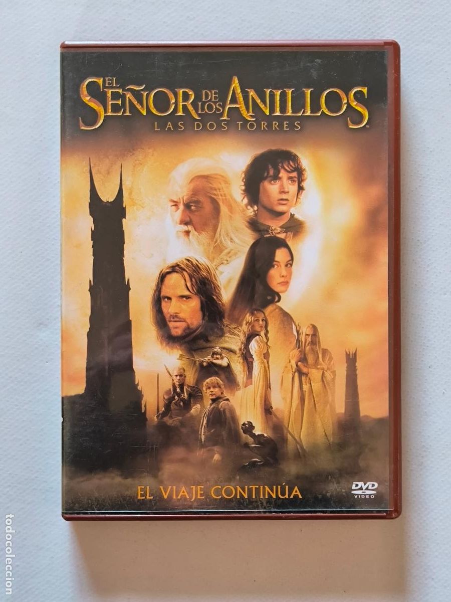 Cine: DVD EL SE&Ntilde;OR DE LOS ANILLOS - LAS DOS TORRES - 2 DISCOS (I8)