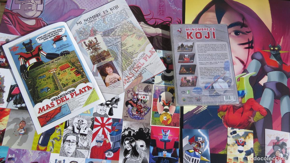 Cine: Lote Mi nombre es Koji DVD Mazinger Z Go Nagai Cabra del Camp cortometraje espa&ntilde;ol
