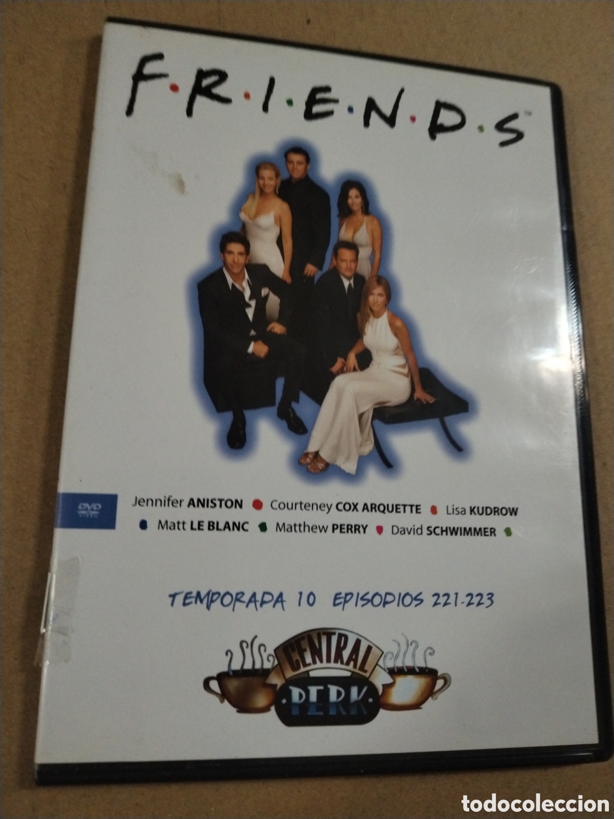 Cin&eacute;ma: Friends. Temporada 10. Episodios 221-223. DVD.