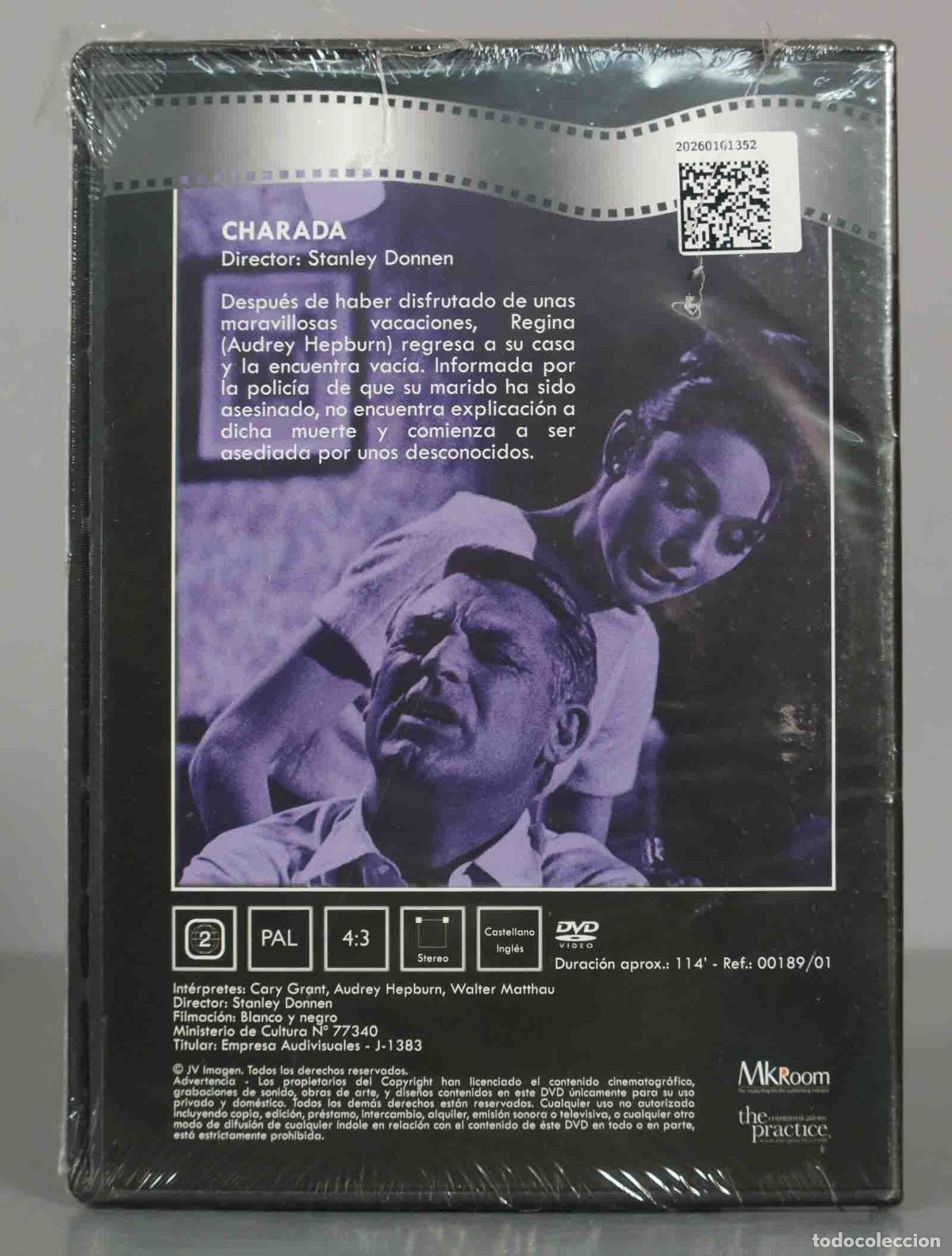 Cine: DVD. CHARADA. PRECINTADO. - Foto 2