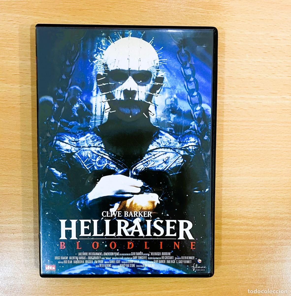 Cine: DVD CINE DE TERROR FANT&Aacute;STICO GORE - HELLRAISER 4: BLOODLINE (1996)