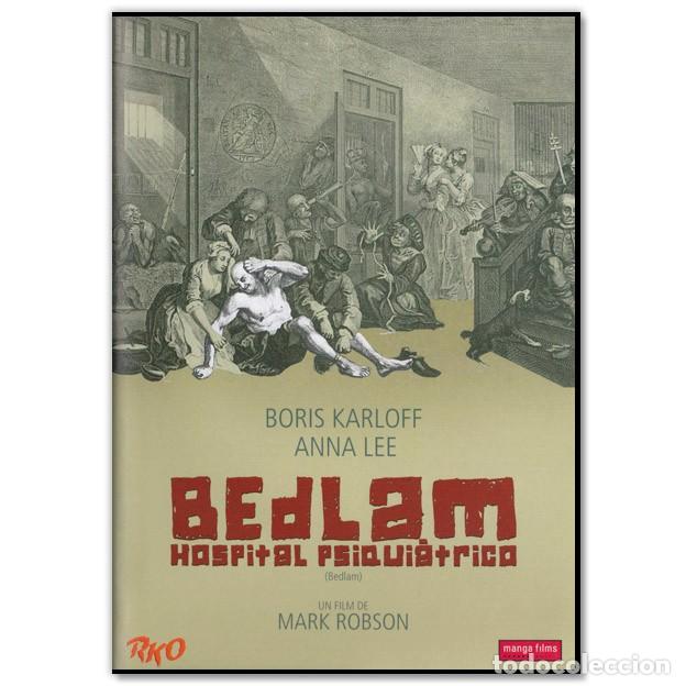 Kino: BEDLAM HOSPITAL PSIQUIATRICO DVD (Terror)