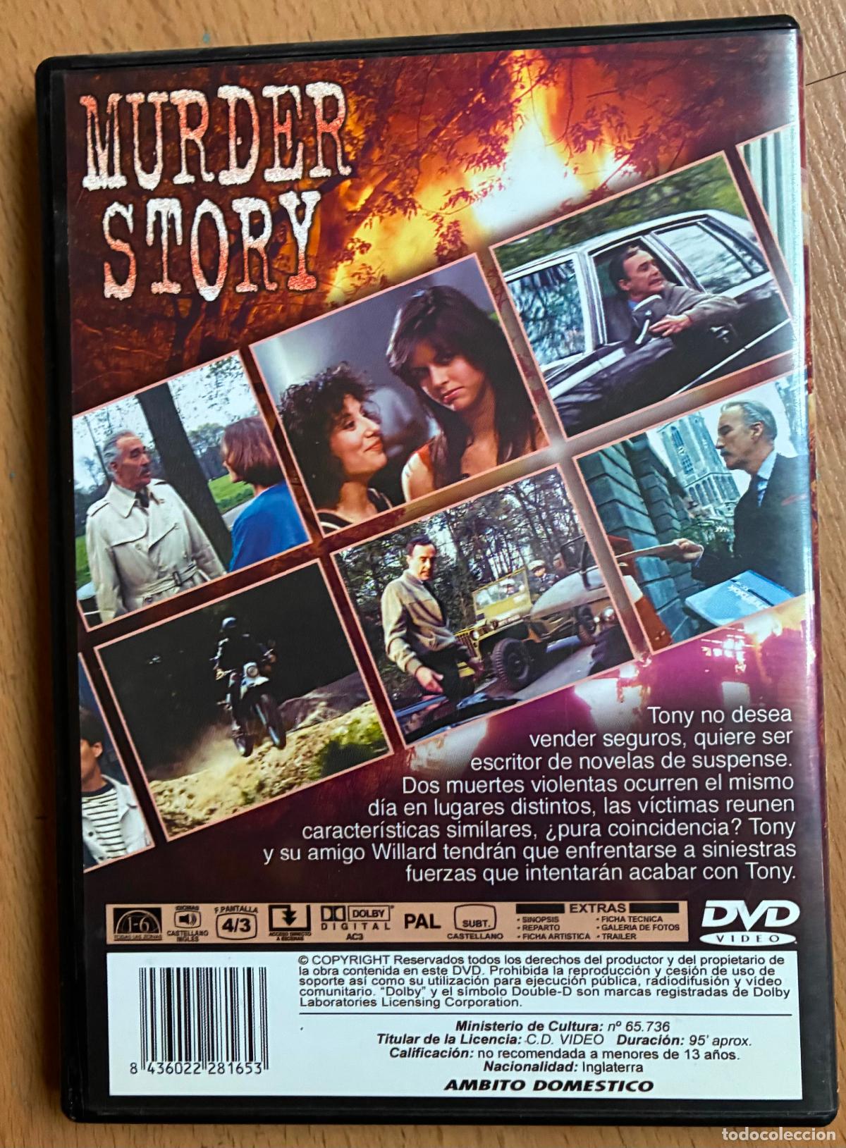 Cine: MURDER STORY, Christopher Lee, DVD - Foto 2