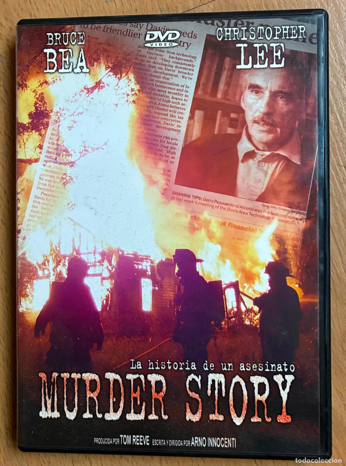 Cine: MURDER STORY, Christopher Lee, DVD - Foto 1