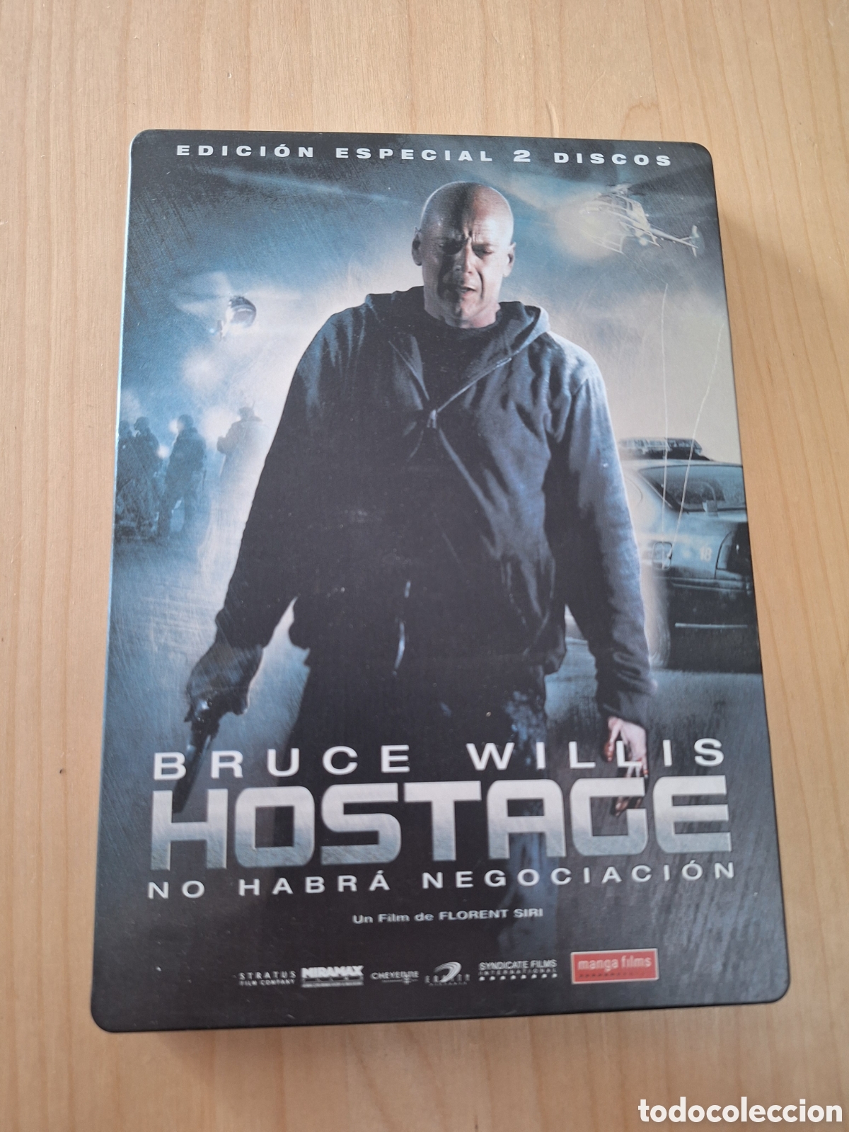Cine: RD80 hostage edicion steelbook DVD SEGUNDAMANO