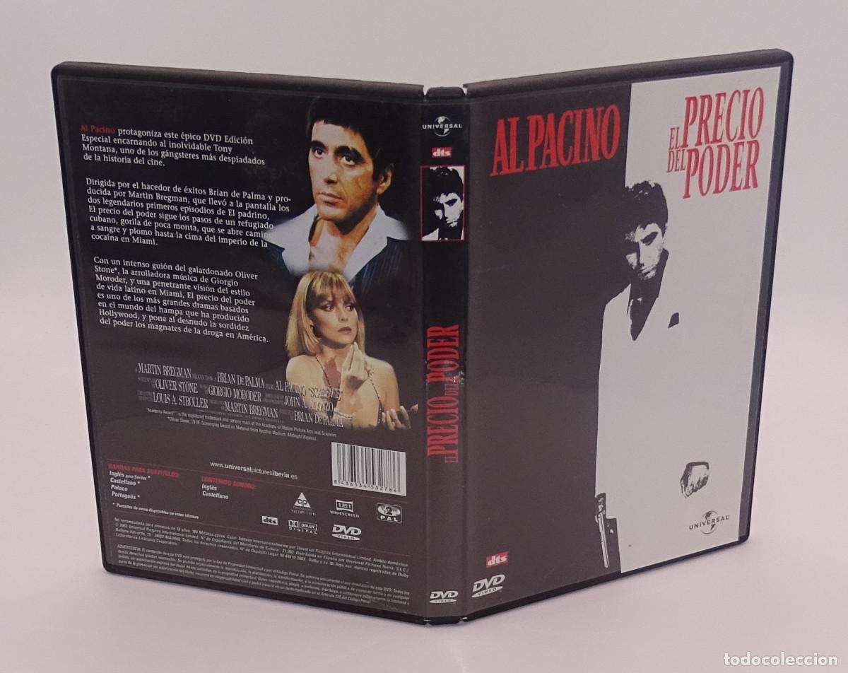 Cine: Pel&iacute;cula DVD - El precio del poder - Brian De Palma, Al Pacino - Foto 3