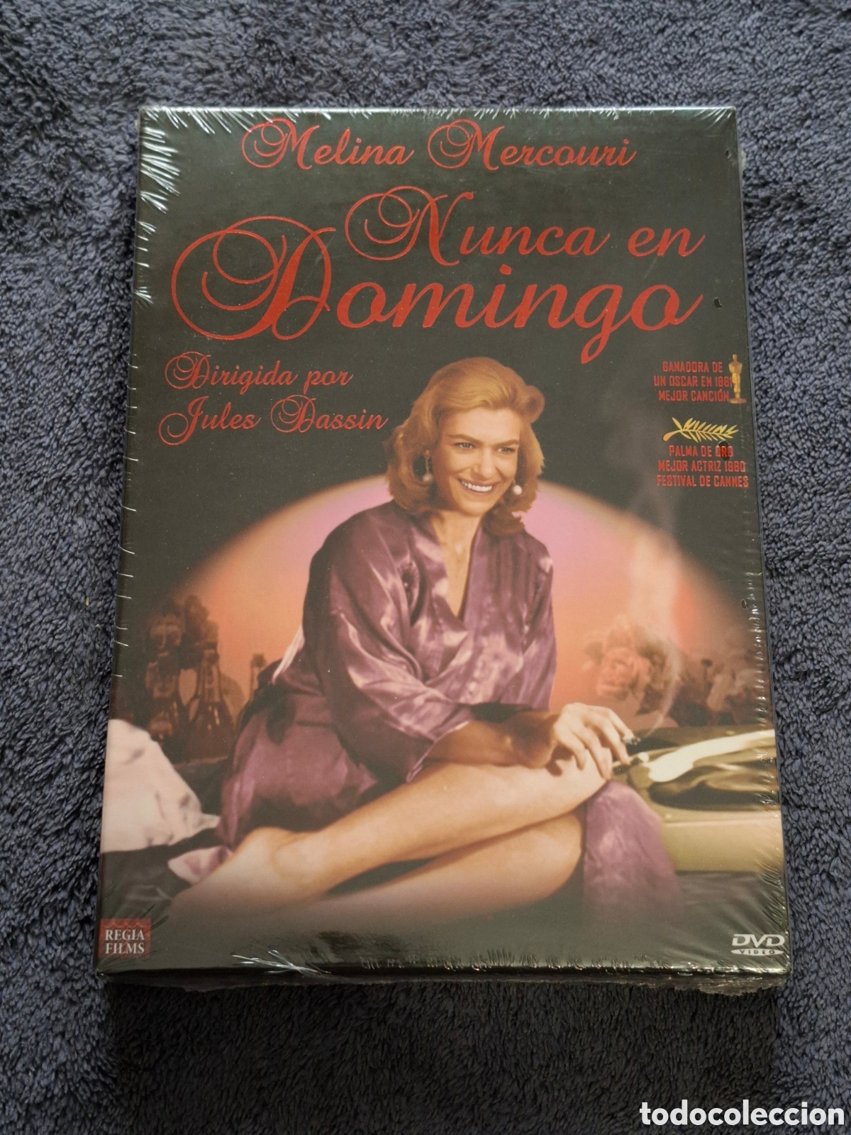 Cine: DVD51. Nunca En Domingo - Melina Mercouri, Nuevo Precintado Original, Sin Estrenar Ni Usar.