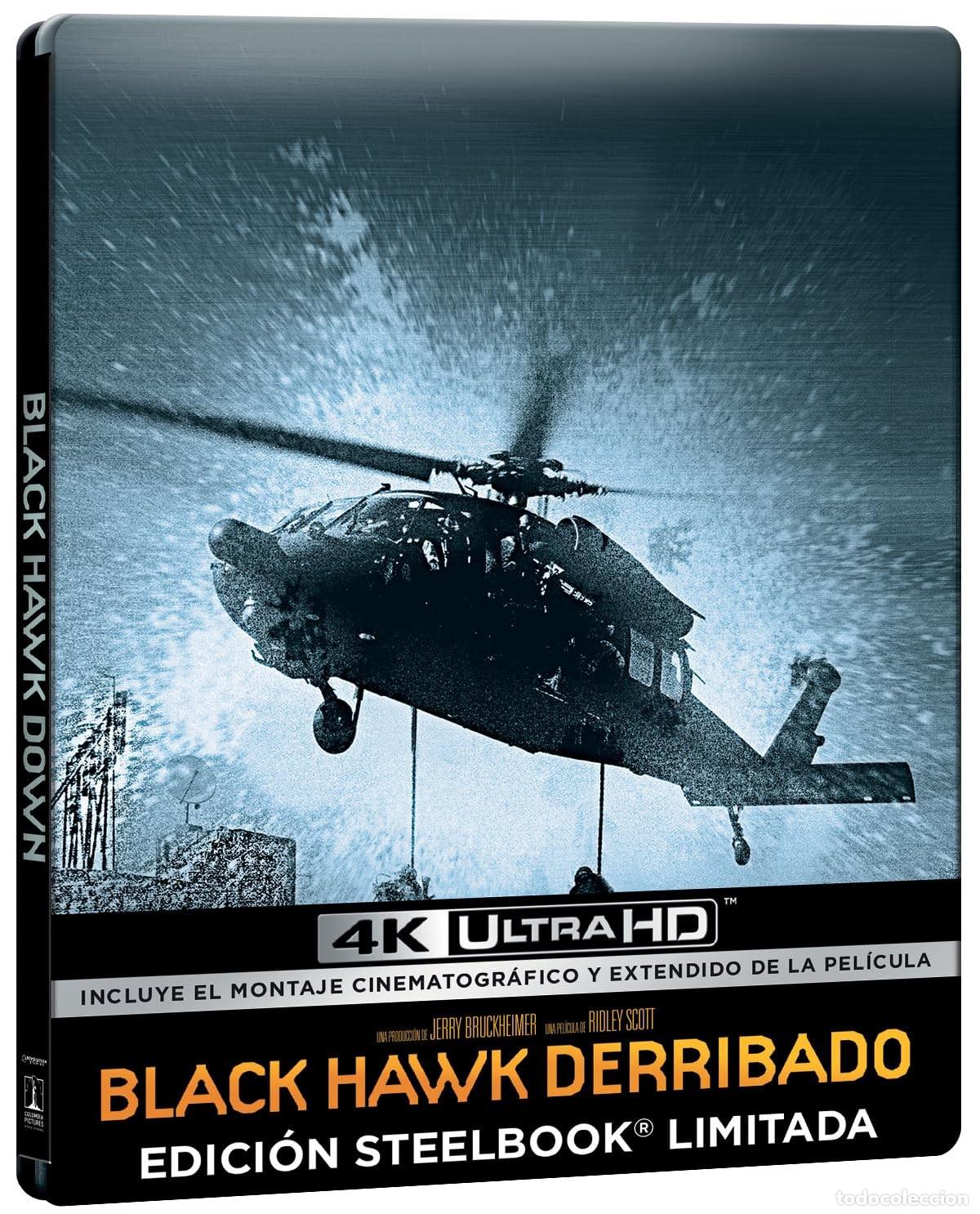 Cinema: Black Hawk Derribado (Ed. Met&aacute;lica) [4K UHD, Blu-ray] (2001) Black Hawk Down