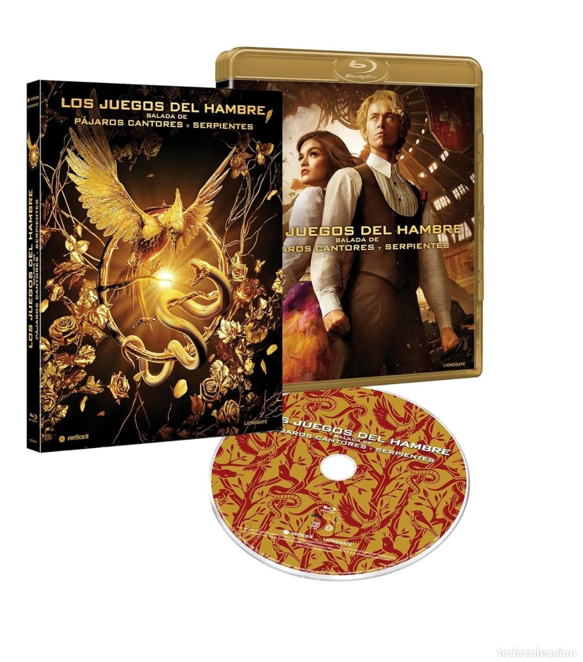Cine: Los juegos del hambre. Balada de p&aacute;jaros cantores y serpientes [Blu-ray]