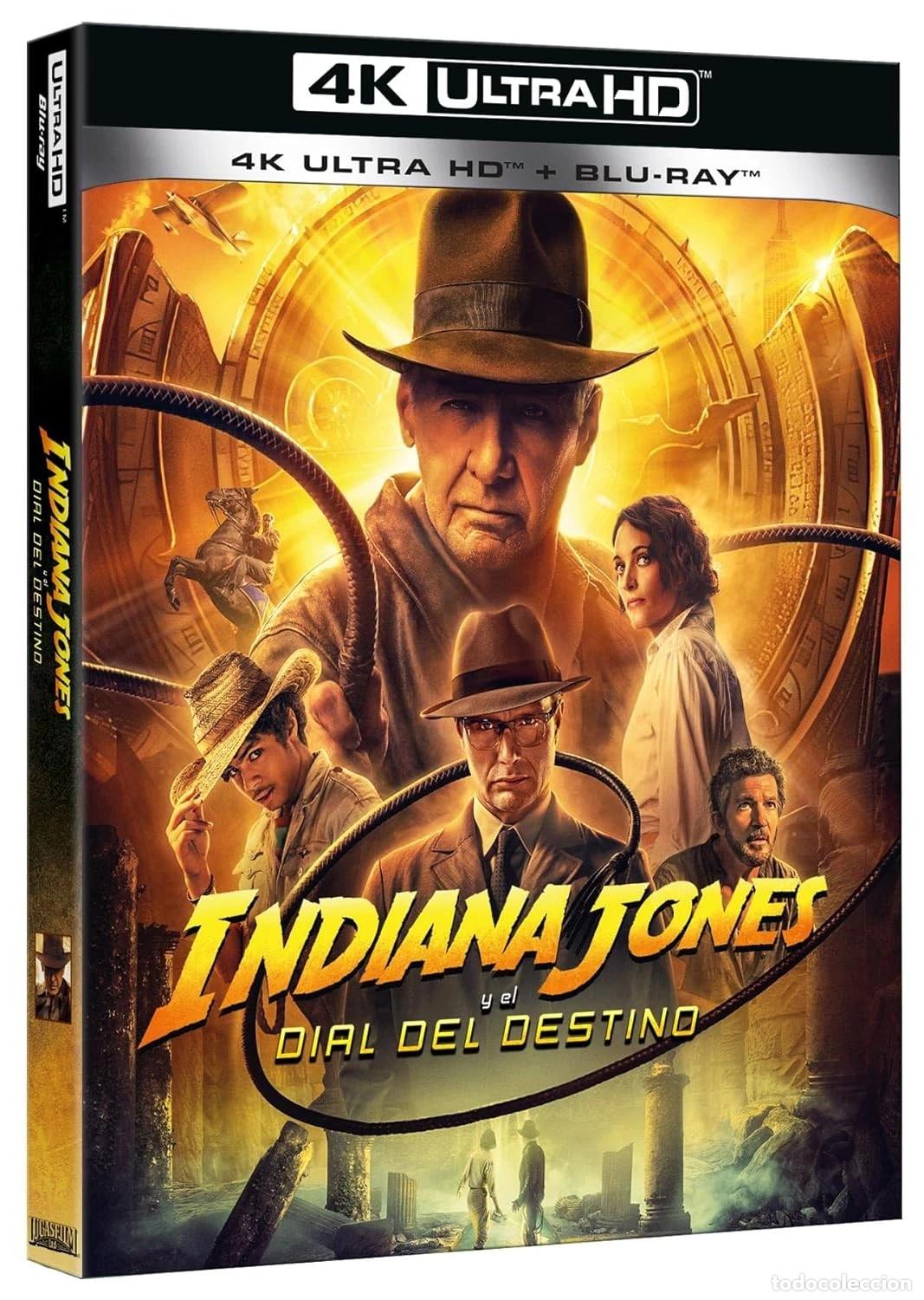 Cine: Indiana Jones Y El Dial Del Destino (Indiana Jones and the Dial of Destiny) (4K UHD + Blu-ray) [Blu-