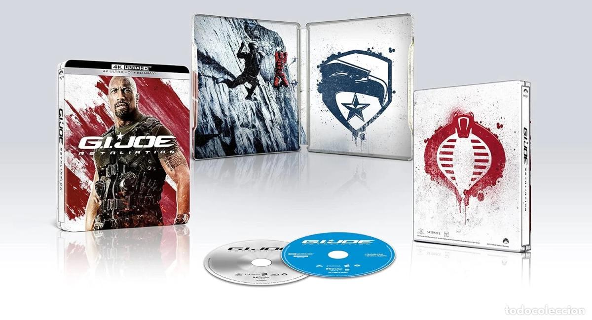 Cine: G.I. Joe 2 La Venganza (Retaliation) (Steelbook) (4K UHD + Blu-ray) [Blu-ray]