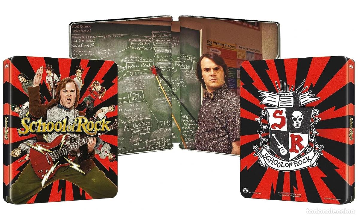 Cine: Escuela de Rock (School of Rock) (Steelbook) (Blu-ray)
