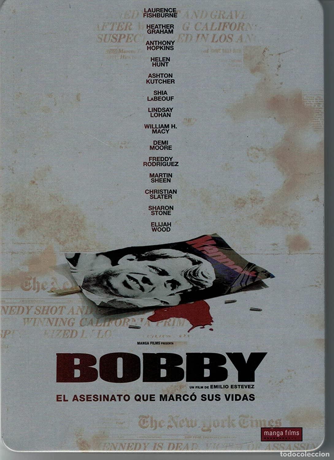 Cine: Bobby, El asesinato que marc&oacute; sus vidas DVD Steelbook 2006 [DVD]