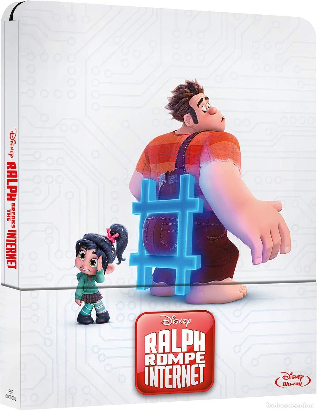 Cine: Ralph Rompe Internet Steelbook [Blu-ray]