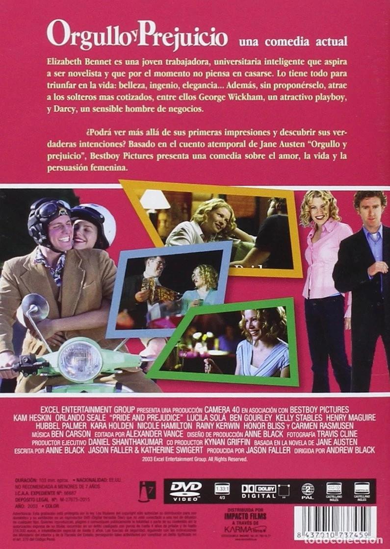 Cine: ORGULLO Y PREJUICIO (DVD) - Foto 2