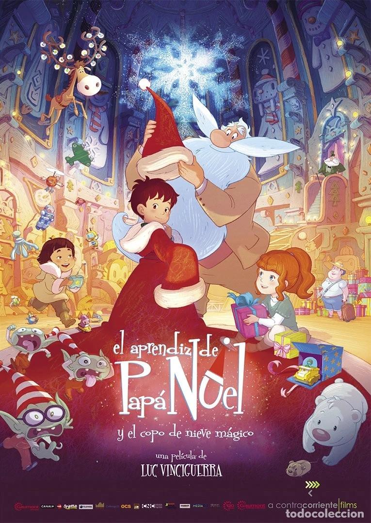 Cine: EL APRENDIZ DE PAP&Aacute; NOEL Y EL COPO DE NIEVE M&Aacute;GICO (DVD)