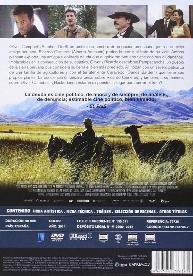 Cine: LA DEUDA (DVD) - Foto 2