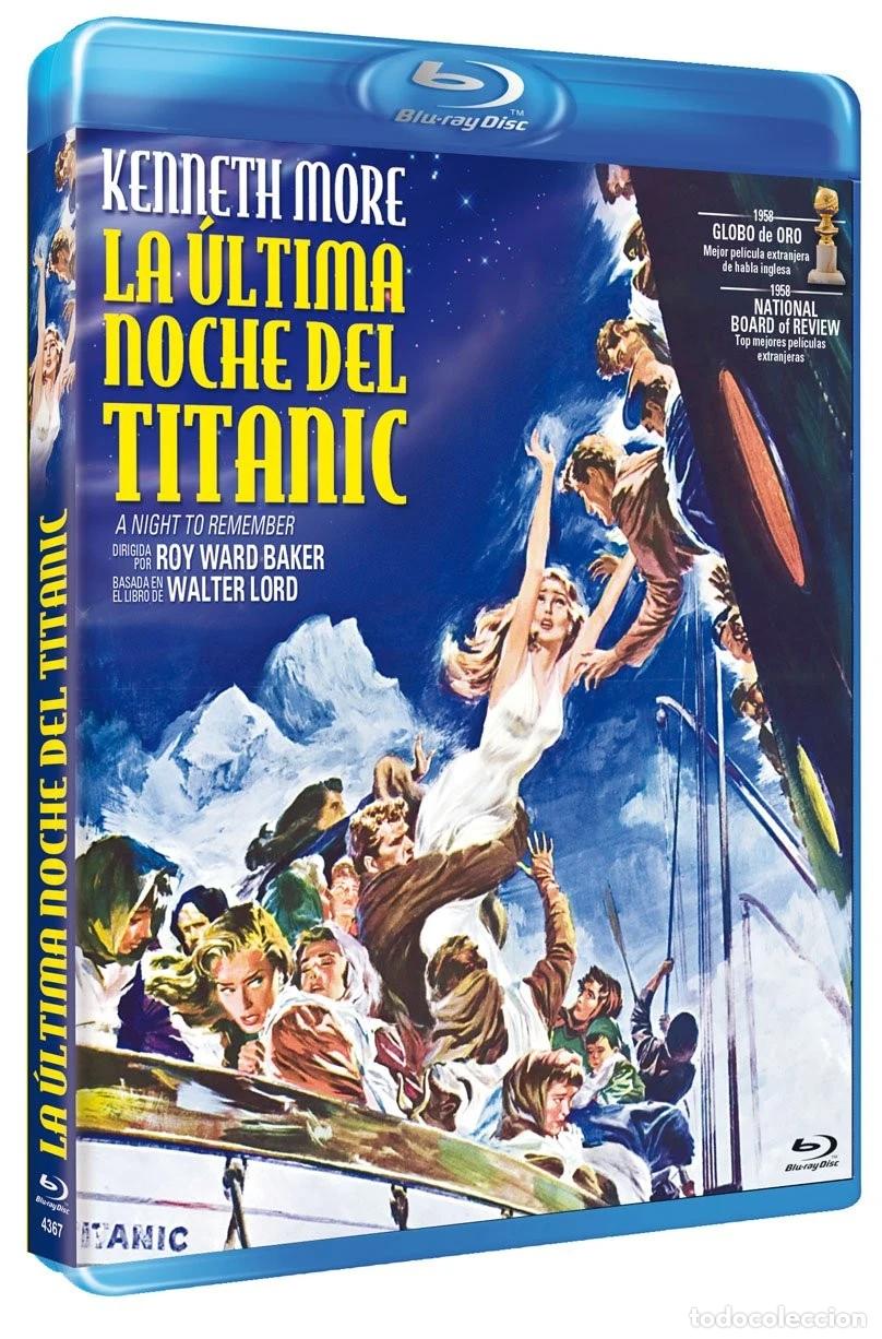 Cine: LA &Uacute;LTIMA NOCHE DEL TITANIC (BLU-RAY)
