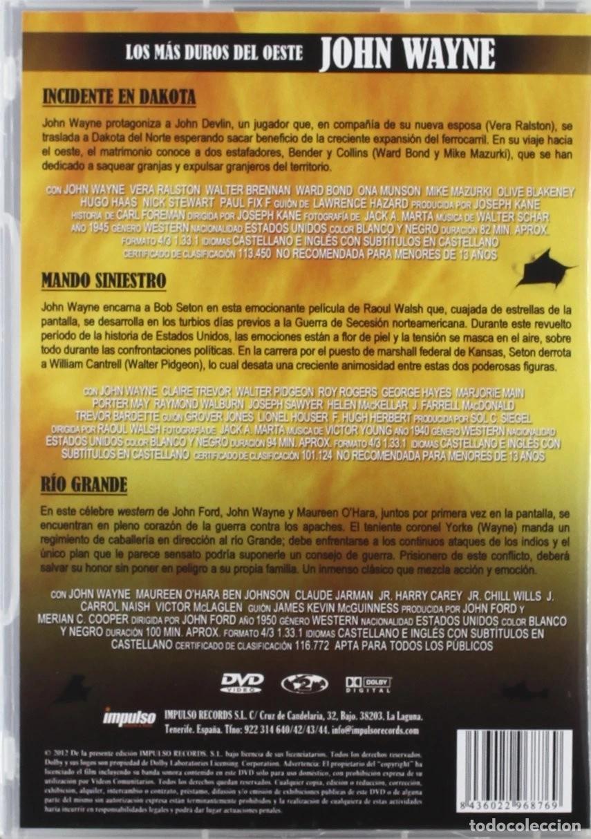 Cine: Triple Pack John Wayne [DVD] - Foto 2