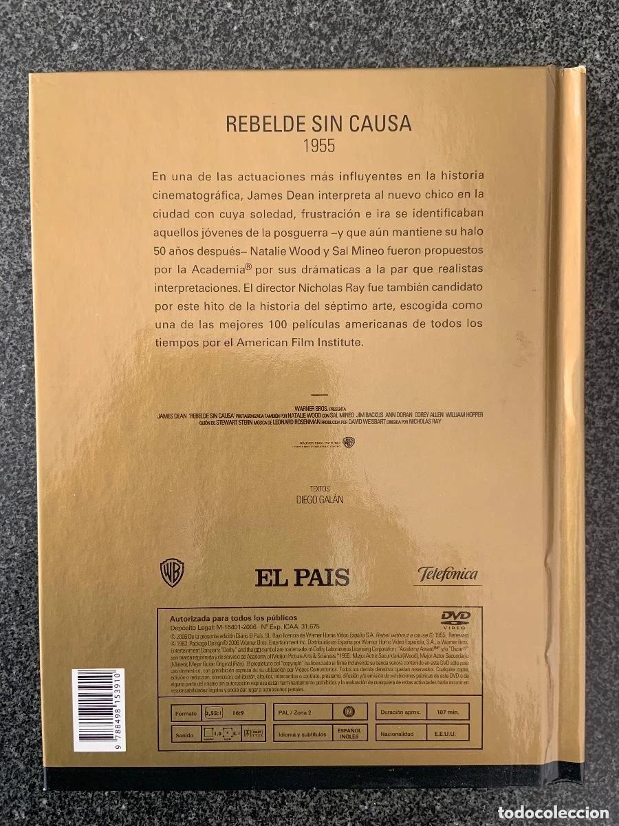 Cin&eacute;ma: Rebelde sin Causa DVD + LIBRO 1955 Rebel Without a Cause