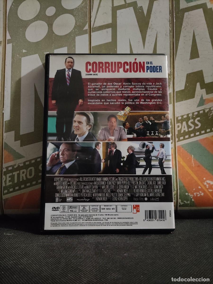 Cine: DVD 459 Corrupci&oacute;n en el poder / Dvd con se&ntilde;ales de uso - Foto 2