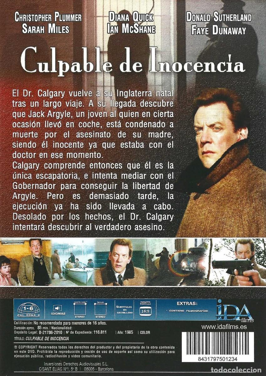 Cine: CULPABLE DE INOCENCIA CHRISTOPHER PLUMMER - Foto 2