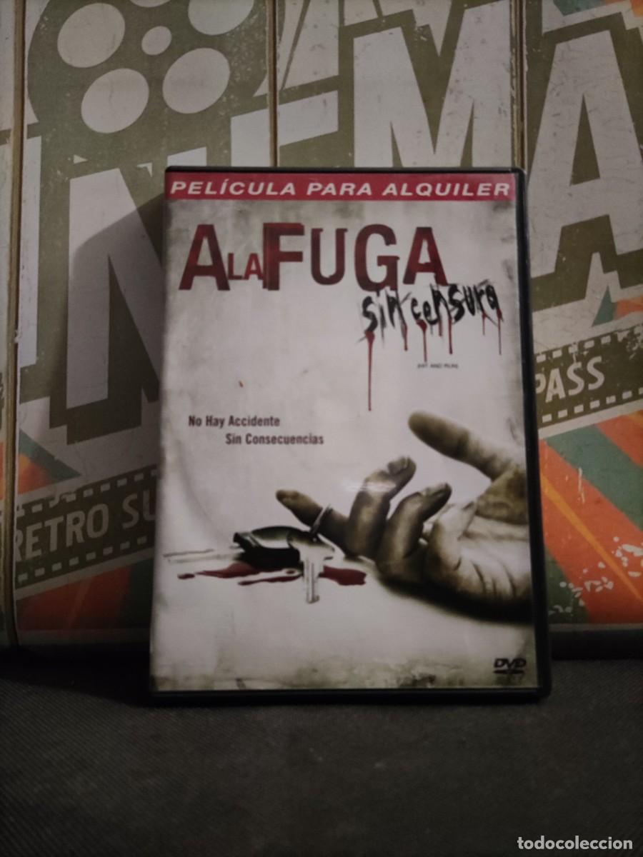 Cinema: DVD 525 A la fuga Sin censura / Dvd con muy pocas se&ntilde;ales de uso
