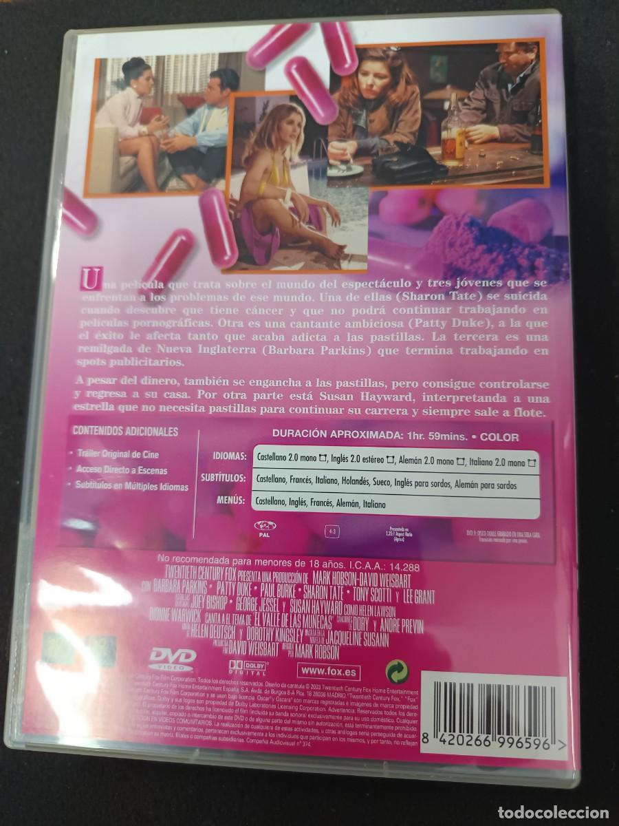 Cine: DVD: EL VALLE DE LAS MU&Ntilde;ECAS. DIR.: MARK ROBSON - Foto 2