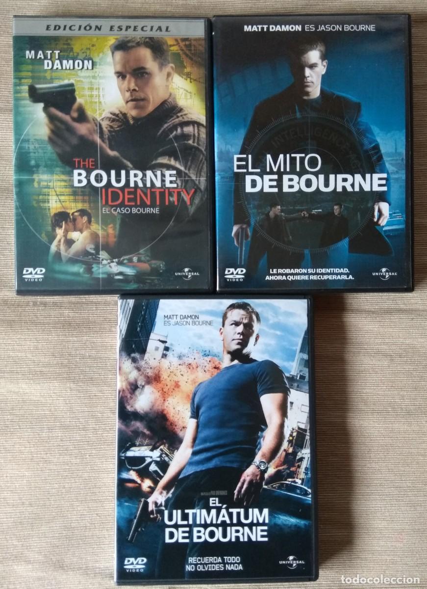 Cine: DVD Trilogia Bourne (Caso, Mito y Ultimatum)